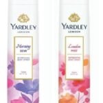Yardley London Mist + Morning Dew Deo Twin Pack, 150 ml X 2 Deo - Fast Shipping to USA & Canada
