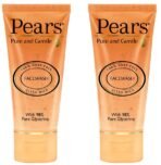 PEARS Pure and Gentle Daily Cleansing Facewash, Mild Cleanser With Glycerine, Balances PH, 100% Soap Free, 150 g (Pack of 2) - Fast Shipping to USA & Canada