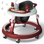 StarAndDaisy Baby Walkers for 6-24 Month Baby Boy Girl /360?Walker for Kids with 7 Level Height Adjustment/Walker for Baby with Switchable Food & Musical Toy Tray. - Fast Shipping to USA & Canada