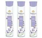 Yardley London English Lavender Deodorant Spray For Women 150-Ml (Pack Of 3) - Fast Shipping to USA & Canada