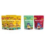 Slurrp Farm Banana Chocochip Pancake Mix 3x150g + Millet Dosa Mix 2x150g | Fast Shipping USA & Canada