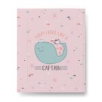 Tidy Sleep Baby Changing Mat - Waterproof, Foldable, Padded Diaper Changing Sheets for Newborns & Infants - Sea Captain (65 cm x 45 cm) - Fast Shipping to USA & Canada