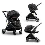 StarAndDaisy Multi-Purpose, Multi-Adjustment Stroller pram Travel Friendly, Broad seat & Bed Buggy for 0-36 Months (Coballe Graffiti) - Fast Shipping to USA & Canada