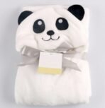 First Kick Cotton Baby Blanket New Born Pack Of Wearable Swaddle Wrapper For Baby Boys And Baby Girls, 0-6 Months(L 80 Cm X B 80 Cm), White - Fast Shipping to USA & Canada