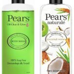 Pears Oil Clear And Glow Shower Gel, 250Ml & Naturale Nourishing Coconut Water Bodywash, 250 Ml - Fast Shipping to USA & Canada