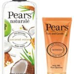 Pears Pure and Gentle Daily Cleansing Facewash, 60 g & Pears Naturale Nourishing Coconut Water Bodywash, 250 ml - Fast Shipping to USA & Canada