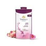 Yardley London Lace Satin Perfumed Talc 100g - Fast Shipping to USA & Canada