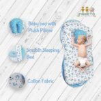 Infantbond Full Set Bed Combo with Nest (Blue Moon) ? Fast Shipping to USA & Canada - Image 3