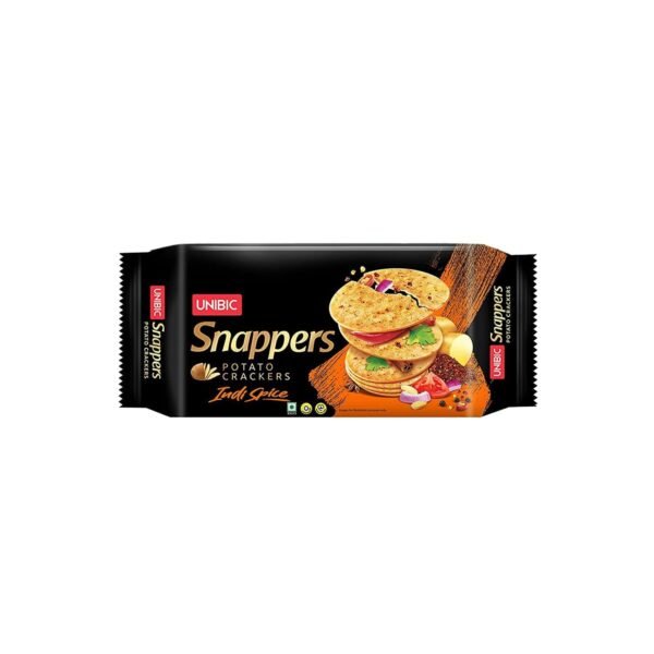 Unibic Snapper Indi Spice Potato Cracker, 300g Pouch (Pack of 1) - Fast Shipping to USA & Canada