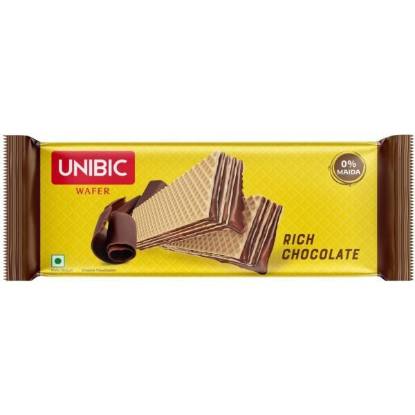 Unibic RICH CHOCOLATE WAFER 60 X 60Gm - Fast Shipping to USA & Canada
