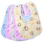 First Kick Waterproof Baby Apron With Bib Pack of 5 - Fast Shipping to USA & Canada