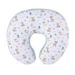 haus & kinder Newborn Nursing Feeding Pillow, Breastfeeding Pillows with Removable Cover, Infant Support for Baby and Mom Cradle 0-24 Months (Whimsical Woodland, Cotton Poplin, Multicolor) - Fast Shipping to USA & Canada