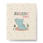 Tidy Sleep Baby Changing Mat - Waterproof, Foldable, Padded Diaper Changing Sheets for Newborns & Infants - Jurassic Dino Boy (65 cm x 45 cm) - Fast Shipping to USA & Canada