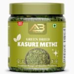 AB BRAND Premium Kasuri Methi Sun-Dried Fenugreek Leaves | Aromatic & Flavorful | Ideal for Indian Cooking, Curries, Parathas & Gravies | 100% Natural & Pure | 1 KG - Fast Shipping to USA & Canada