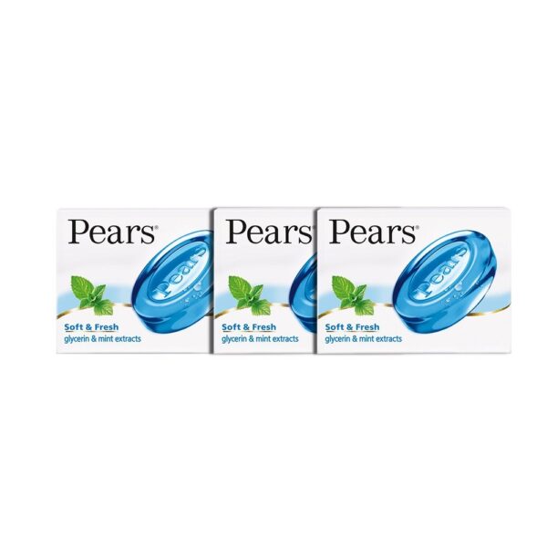 Pears Soft & Fresh 3x125g Save Rs. 21 - Fast Shipping to USA & Canada