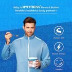 MYFITNESS Original Smooth & Chocolate Crunchy Peanut Butter Combo 510g+510g - Fast Shipping to USA & Canada - Image 4