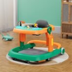StarAndDaisy Baby Walker, Walker for Kids 6-18months Boy & Girl, Push Walker 3 Speed Height Adjustment, Multi-Level Seat Adjustment, Recreational Music Toy Bar. - Fast Shipping to USA & Canada