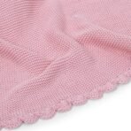 haus & kinder 100% Cotton Knitted Blanket for New Born Baby | Baby All Season AC Blankets | Quilt Wrapper for New Born Boy & Girl | Size 80 cm x 100 cm, 0 to 2 Years | Thumbie with Toy (Pink) - Fast Shipping to USA & Canada - Image 7