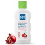 Mee Mee Baby Oil with Fruit Extracts/Moisturising Baby Lotion with Fruit Extracts (Baby Oil - 200ml) - Fast Shipping to USA & Canada
