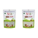 SFT Mishri Dhaga, Sugar Thread (Dhaga Mishri) Candy Thread 1 Kg & SFT Sugar Diamond Fresh (Mishri Dana) Sugar Crystals Small 1 Kg - Fast Shipping to USA & Canada