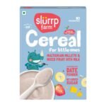 Slurrp Farm Multigrain & Mixed Fruits Cereal (200g) - Fast Shipping to USA & Canada
