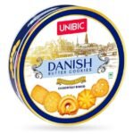 Unibic DANISH BUTTER COOKIES 375 gm Tin - Fast Shipping to USA & Canada