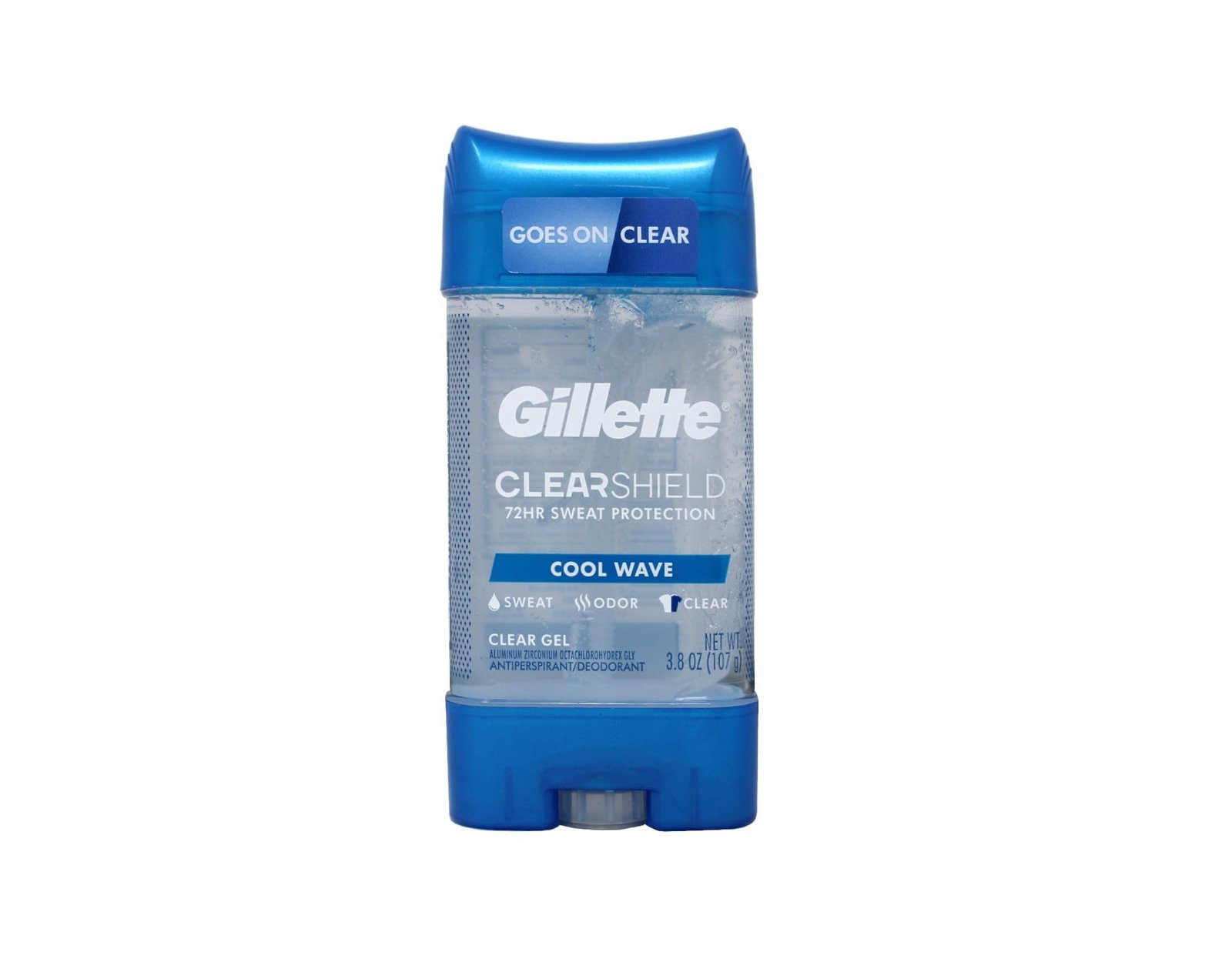 61Hl-YkPmDL-1.jpg Gillette Anti-Perspirant Deodorant Clear Gel Cool Wave, 3.8 oz by Gillette - Fast Shipping to USA & Canada - Image 1
