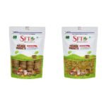 SFT Anjeer (Dried Figs) 1Kg & SFT Raisins Afghani Green Long (Kishmish) Seedless, Dry Grapes 1 Kg - Fast Shipping to USA & Canada