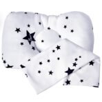 a baby cherry Baby Pillow - Organic Cotton Head Support Baby Pillows for New Born Baby (0M to 3 Yr) - Unisex | Washable | Pillow Cover Included - Fast Shipping to USA & Canada