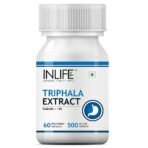INLIFE Triphala 500mg - 60 Capsules - Fast Shipping to USA & Canada