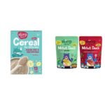 Slurrp Farm Organic No Sugar Baby Cereal Ragi Rice and Banana with Milk 200g & Millet Dosa Instant Mix Spinach and Beetroot 150g - Fast Shipping to USA & Canada