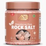 AB BRAND Premium Rock Salt Natural Pink Himalayan Salt | Rich in Minerals & Trace Elements | Ideal for Cooking, Seasoning, and Health Benefits | 100 GM - Fast Shipping to USA & Canada