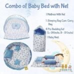 Infantbond Full Set Bed Combo with Nest (Blue Moon) ? Fast Shipping to USA & Canada - Image 4