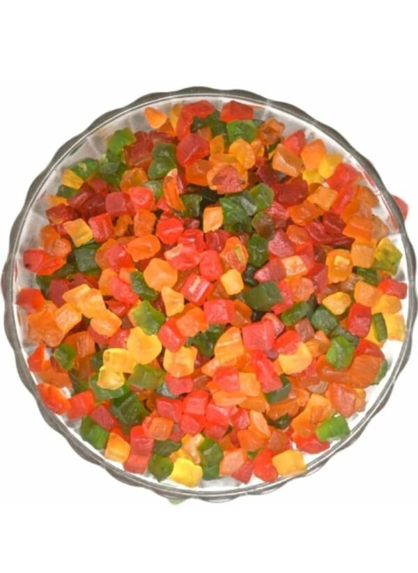 AB BRAND Mixed Tutti Frutti for Cake, Ice Creams and Shakes Decorations | Mix Tutti Frutti Multicolor 400g | Delicious and Tasty | Cherries - Fast Shipping to USA & Canada