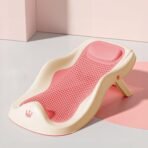 StarAndDaisy Baby Bath Tub Seat for Infant & Toddler ? Non-Slip Bathing Chair with Safety Backrest, Strong Suction & Comfortable Design for Baby Bath Time - Pink - Fast Shipping to USA & Canada