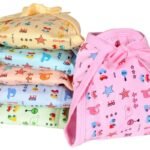 MOM CARE Cloth Nappies for Newborn,Babies Nappies Langots U Shaped Double Layer Padded Extra Soft Nappy BabiesPack of 6 Premature/0-2 m Multicolor - Fast Shipping to USA & Canada