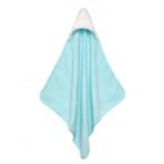 TIDY SLEEP Baby Woven Bath Towel with Muslin Hood and Muslin Face Cloth (Little Finder) - Fast Shipping to USA & Canada