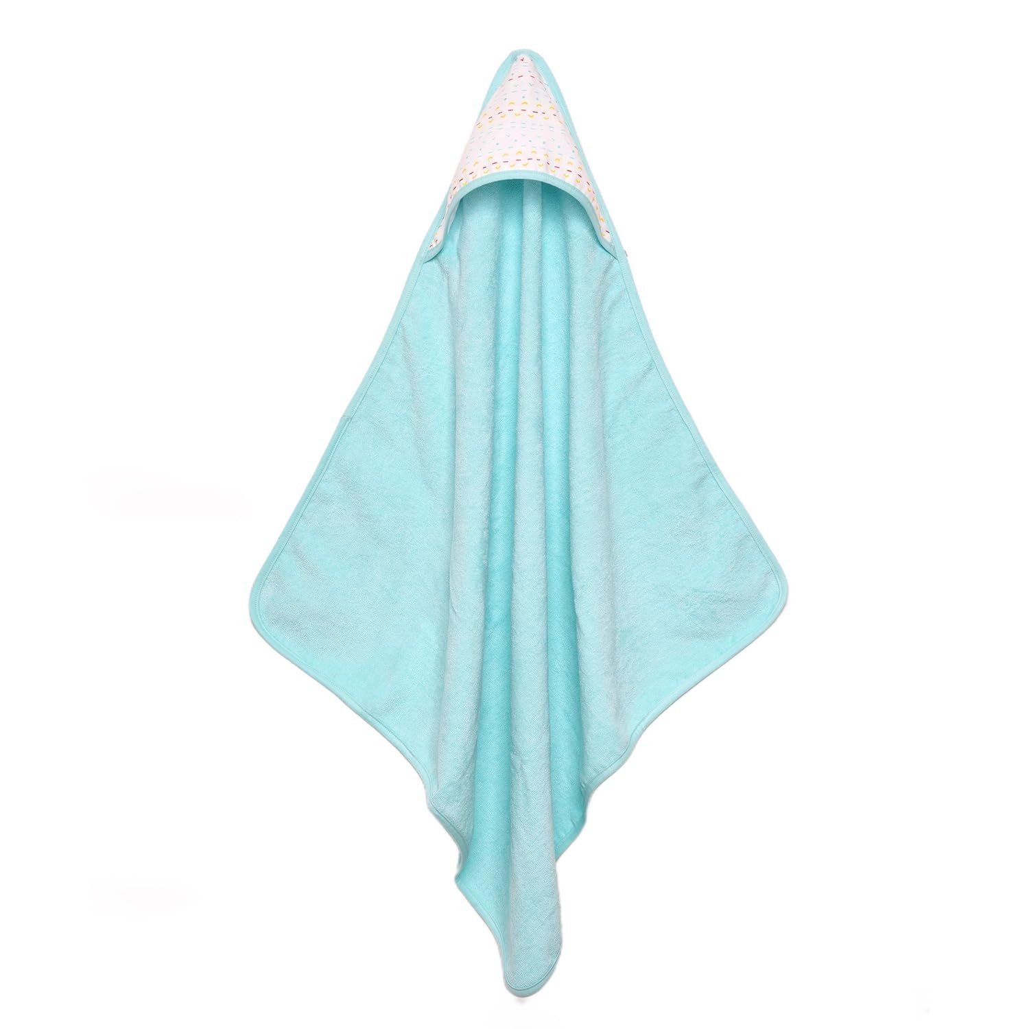 61OOOqNRutL-1.jpg TIDY SLEEP Baby Woven Bath Towel with Muslin Hood and Muslin Face Cloth (Little Finder) - Fast Shipping to USA & Canada - Image 1