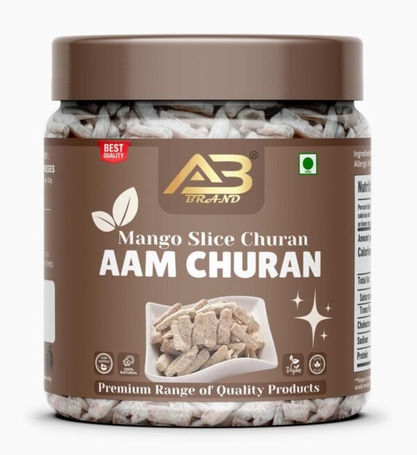 AB BRAND Aam Churan Tangy Raw Mango Digestive Powder | Traditional Indian Mouth Freshener | Helps in Digestion & Boosts Appetite | Made with Natural Ingredients | 100 GM - Fast Shipping to USA & Canada