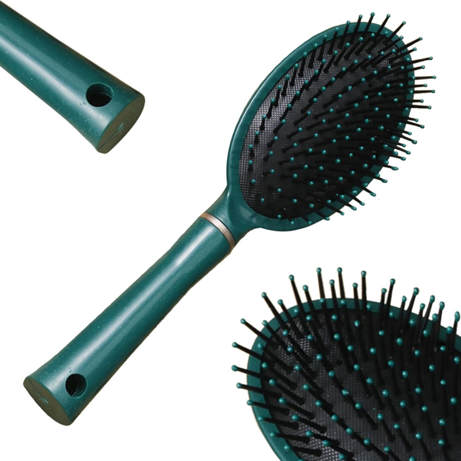 61Qgkpxx2kL-1.jpg TEMPERIA (1 pcs) Hair Comb for Women & Men - Paddle & Flat Hair Brush For Adding Curls, Volume & Waves - Premium & Ergonomic Hairbrush (Random Colors) (MN02) - Fast Shipping to USA & Canada - Image 1