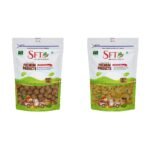 SFT Walnut Inshell (Akhrot) 1Kg & SFT Raisins Afghani Green Long (Kishmish) Seedless, Dry Grapes 1 Kg - Fast Shipping to USA & Canada