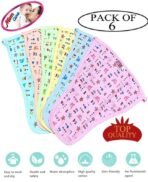 MOM CARE Cotton Cloth Nappies for Newborn,Reusable Diapers,Langots,U Shaped Double Layer Padded Extra Soft Nappy For Boy, girl Unisex Babies(Pack of 6) (0-4 Months) Multicolo - Fast Shipping to USA & Canada - Image 4
