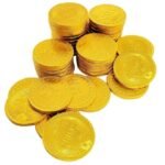 AB BRAND Nature Gold Coin Milk Chocolates ? Premium Chocolate Coin Gift Jar (40 Pcs) | Perfect for Birthdays, Anniversaries, Valentine?s Day, Diwali & Festive Gifting - Fast Shipping to USA & Canada