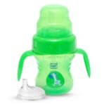 Mee Mee Baby Trainer Sippy Cup | Soft Spout, Leakproof Sipper for Toddlers | Dual Handle for Easy Grip | Non -Toxic, Lightweight & BPA Free, Green (150 Ml) - Fast Shipping to USA & Canada