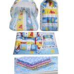 Infantbond Combo Mattress & Bedding Set (PID Fox Blue) ? Fast Shipping to USA & Canada