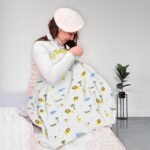 MOM's HOME Organic Cotton Muslin Nursing Cover For Breastfeeding Apron|Lion,1 Count,Multicolor - Fast Shipping to USA & Canada