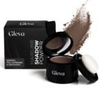 Gleva Hairline Powder Instantly Conceals Hair Root Touch Up Hair Powder, Hair Toppers for Women & Men, Hair Fibers for Thinning Hair Non Sticky, Root Cover Up, Stain-Proof Long Lasting. (Medium Brown) - Fast Shipping to USA & Canada