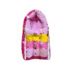 Infantbond 3 in 1 Carry Bag & Mattress (Pink Ziraf P) ? Fast Shipping to USA & Canada