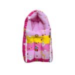 Infantbond 3 in 1 Carry Bag & Mattress (Pink Ziraf P) ? Fast Shipping to USA & Canada