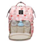 MOM CARE Waterproof Mother Bag for Babies, Diaper Bag for Baby, Maternity Travel Backpack Spacious Cushioned Shoulder Strap Many Compartment Multi Utility Large.(Pink) - Fast Shipping to USA & Canada